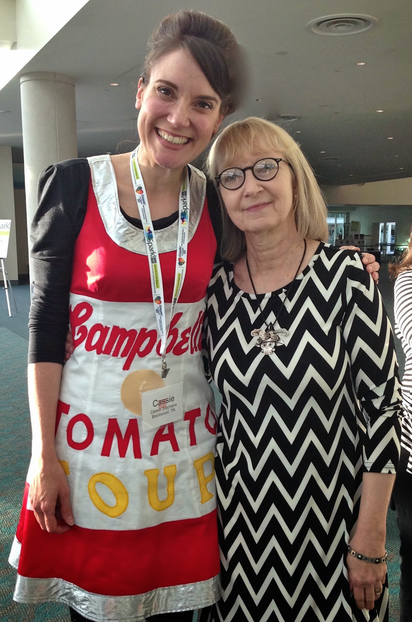 Cassie Stephens and I at NAEA